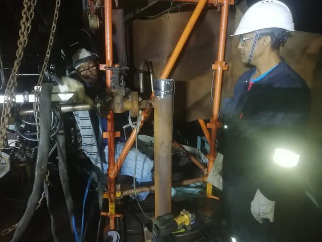 Valve repair on site